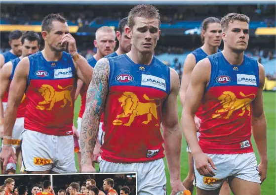  ??  ?? SEASON ON THE LINE: Last week’s devastatin­g losses for both the Lions and Suns makes this QClash more important than ever.