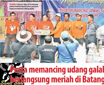 Pesta Memancing Udang Galah Berlangsung Meriah Di Batang Kayan Pressreader