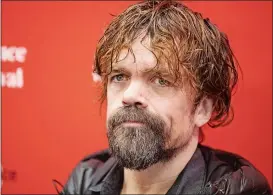  ?? PHOTO BY ARTHUR MOLA/INVISION/AP ?? Actor Peter Dinklage