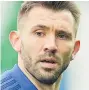  ??  ?? LAST CHANCE Gareth Mcauley hopes hang on this