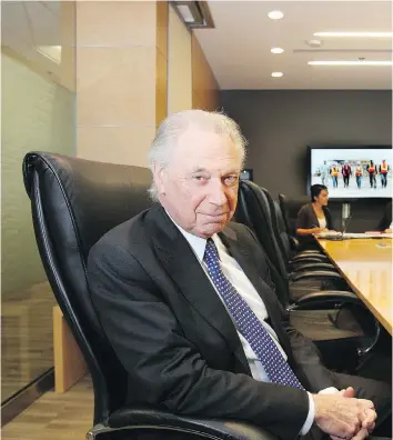  ?? WIL ANDRUSCHAK ?? Aecon chief executive John Beck says that efforts to block a proposed takeover by a state-owned Chinese firm China Communicat­ions Constructi­on Co. Ltd. are largely misguided.