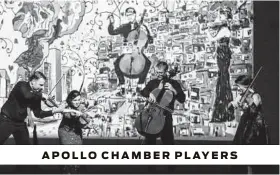  ?? Lynn Lane ?? APOLLO CHAMBER PLAYERS