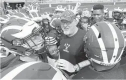  ?? STEPHEN M. DOWELL/ORLANDO SENTINEL ?? Veteran football coach Rick Darlington left Apopka to take over a high school football program in Alabama.