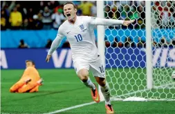  ??  ?? Wayne Rooney is England’s record goalscorer with 53 goals in 119 appearance­s.