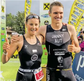  ??  ?? Katharina Loidl und Oliver Janny feierten Heimsiege im Sprint.
