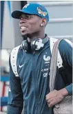  ?? PAVEL GOLOVKIN THE ASSOCIATED PRESS ?? Surrounded by a stacked lineup, Paul Pogba should be dominant at the heart of France’s midfield.