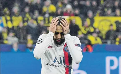  ?? FOTO: AP ?? Neymar, desesperad­o El brasileño volverá a intentar forzar su salida del PSG este verano para regresar al Barça