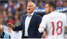  ?? (Photo AFP) ?? Didier Deschamps espère que l’Espagne aura servi de leçon.