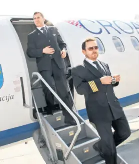  ??  ?? Piloti tvrde da ih je u Croatia Airlinesu sad 44 manje nego 2012. godine