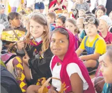  ??  ?? Kirwan State School students at their Book Week parade.