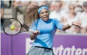  ?? BJORN LARSSON ROSVALL/THE ASSOCIATED PRESS ?? It took three years of convincing, but co-directors Michelle Major and Maiken Baird were are able to follow Serena, above, and Venus Williams through the 2011 tennis season.