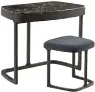  ?? ?? Dark Emperador Marble Maskara dressing table set £5,120, Luxdeco.