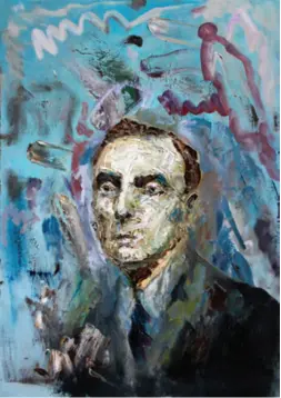  ??  ?? O.V. de L. Milosz, huile sur toile, 92 x 65 cm - 2018