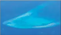  ?? PHOTO: REUTERS ?? Iroquois Reef in the South China Sea is pictured in an aerial photograph on March 9.