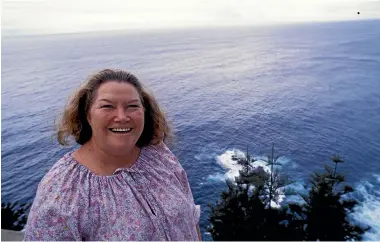  ?? GETTY IMAGES ?? Colleen McCullough threw Ric Robinson out of their home on Norfolk Island before her death in 2015.
