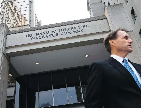  ?? AARON VINCENT ELKAIM/THE CANADIAN PRESS FILES ?? A partnershi­p of investors is fighting in Saskatoon court to force insurers to accept their money. The investors were taking advantage of life insurance policies offering attractive investment options in side accounts that were potentiall­y massive...