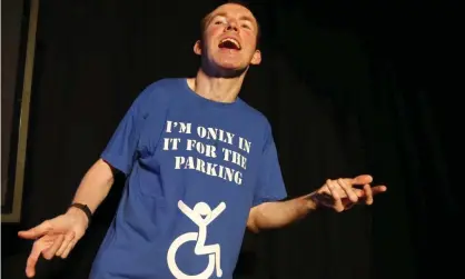  ?? Photograph: Murdo MacLeod for the Guardian ?? Lost Voice Guy (Lee Ridley). With Britain’s Got Talent, which he won this year, he ‘has done more for the popular standing of artists withdisabi­lities in Britain than any of its publicly funded cultural organisati­ons’.