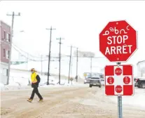  ?? REUTERS FILES NATALIE MAERZLUFT/ ?? Iqaluit, Nunavut, a city of about 8,000 people, entered a strict lockdown Thursday after 12 new cases were reported there.