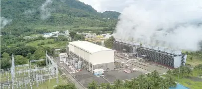  ?? ?? The Makiling–Banahaw (Mak–Ban) Geothermal Power Plant of AP Renewables Inc. is a 458-megawatt geothermal power station complex in Laguna and Batangas that delivers clean and renewable baseload power.