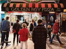  ?? Adam Pardee/Special to the Chronicle 2023 ?? Golden Boy Pizza opened in North Beach in 1978, and in March it plans to begin service at a second S.F. location in Parkside, taking over the old location of Marco Polo Italian Ice Cream.