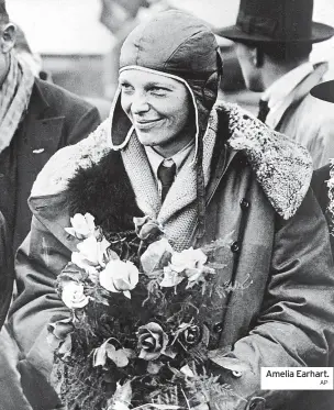 ?? AP ?? Amelia Earhart.