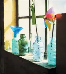  ?? IKEA VIA AP ?? This undated photo provided by IKEA shows vases from IKEA. For the IKEA PS 2017 collection, Iina Vuorivirta designed a vase made of the glass waste from other production. The vase is handmade from pieces of glass that didn’t quite make the cut the...