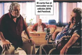  ??  ?? “santitos” El corto fue el vencedor en la edición 2016 del Festival. “rezo” El corto es dirigido por Armando López.