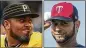  ??  ?? Pitchers Joaquin Benoit (Nationals, left) and Anibal Sanchez (Twins) will play for new teams this season.