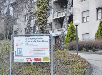  ?? FOTOS: MUSOLF ?? In Meßkirch ist ein Altenheim der Caritas nach dem Freiburger Erzbischof Conrad Gröber benannt.