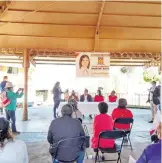  ?? /CLAUDIA GONZÁLEZ-RUBIO ?? Morena ratificó el pacto de apoyo en este municipio