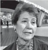  ??  ?? Ana María Batancourt Favela, presidenta de la comisión de Vialidad y Movilidad Urbana del Cabildo de Torreón / ANTONIO MELÉNDEZ