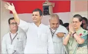  ??  ?? Congress leader Jairam Ramesh said Rahul Gandhi will not treat his seniors the way Modi treats them. HT FILE