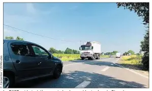  ??  ?? La D137 est la troisième route la plus accidentog­ène de Gironde.