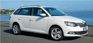  ??  ?? Lovely little load carrier: Fabia wagon is a practicall­y perfect execution of a shrinking genre.
