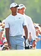  ?? ROB SCHUMACHER/USA TODAY SPORTS ?? Tiger Woods and Phil Mickelson will play at Shadow Creek in Vegas next week.