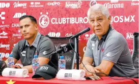  ??  ?? Mario Trejo, en conferenci­a de prensa