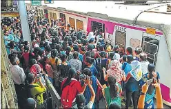  ?? ?? Passenger trains carried around 370 million passengers in the same period last year.