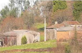  ?? // MIGUEL MUÑIZ ?? La vivienda de los acusados, en el lugar de Nogueira