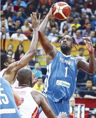  ?? REUTERS ?? Andray Blatche (in file photo) shows his old form in Mighty Sports’ big win.
