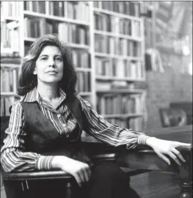  ??  ?? Susan Sontag.