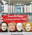  ?? Foto: C. Ditsch, Imago ?? Campact-Protest vor dem Berliner Bundeskanz­leramt.