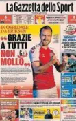  ??  ?? Eriksen, en la ‘Gazzetta’.