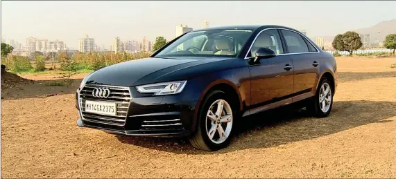  ??  ?? The company launched the new A4 in 2016, but that time the car came in just a petrol variant.