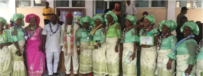  ??  ?? Members of Imo State Towns Developmen­t Associatio­n Lagos Women’s Wing