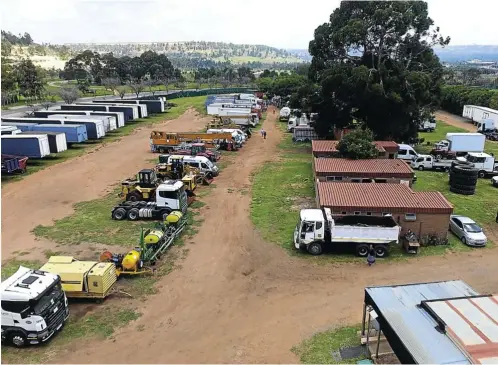  ??  ?? A fleet of 2018 Mercedes-Benz Actros 2646 and 3344 trucks is one of the highlights of PVA’s April commercial vehicles auction.