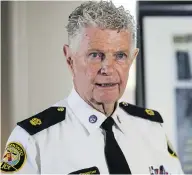  ?? ERNEST DOROSZUK / POSTMEDIA NEWS FILES ?? Despite challenges to the hiring of Ron Taverner, it seems inevitable the family friend of Premier Doug Ford will be installed as Ontario’s top cop, writes Christie Blatchford.