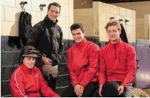  ?? GERRY MOONEY ?? Family affair: Cousins Emmet, Patrick, Danny and David Mullins pictured before last season’s Cheltenham Festival