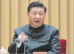  ?? EUROPA PRESS ?? El presidente de China, Xi Jinping.