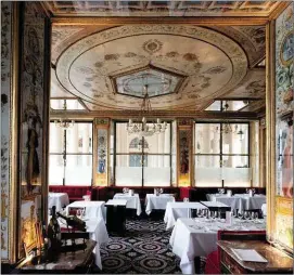  ??  ?? Le Grand Véfour: possibly the world’s most beautiful restaurant