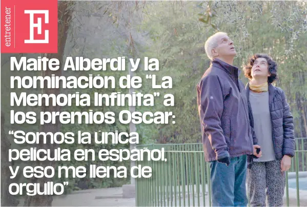  ?? La Memoria Infinita. / GENTILEZA ?? Augusto Góngora, ya fallecido, y Paulina Urrutia. Son los protagonis­tas del documental